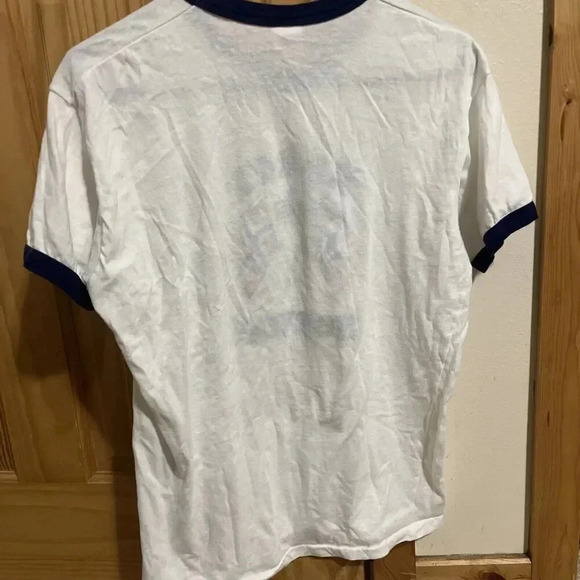 Vintage 90's Single-stitched Leif Thesen A/S T-shirt Sz XL NORGE Norway Flag Tee - Picture 6 of 6